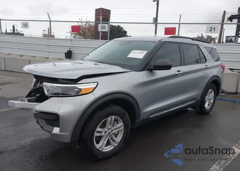 2021 Ford Explorer Xlt z USA, uszkodzony, nr VIN 1FMSK7DH8MGB71065